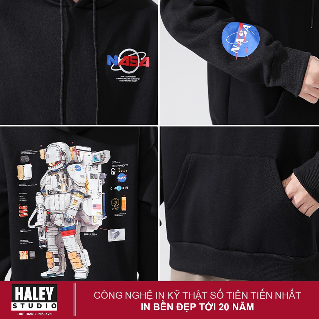 Áo Hoodie nam Phi Hành Gia Nasa phong cách Hàn Quốc cá tính, Chất Nỉ Dày Dặn Ấm Áp mã HD110 - Quà tặng ngẫu nhiên | BigBuy360 - bigbuy360.vn