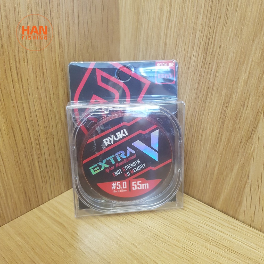 Dây trục câu cá Ryuki Extra V - Dây câu cá tàng hình Ryuki chịu tải cao – Han Fishing