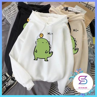 [Hàng mới - Ảnh thật] Áo hoodie khủng long nhiều màu lựa chọn HOT TREND