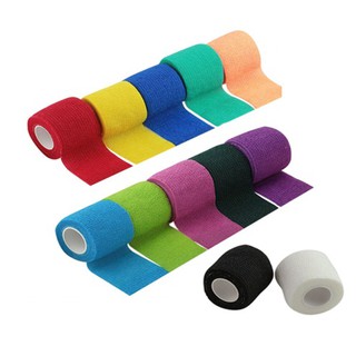 Băng cuốn khớp chống chân thương, vải tự dính phụ kiện Y tế thể thao rộng 5cm dài 4.5m