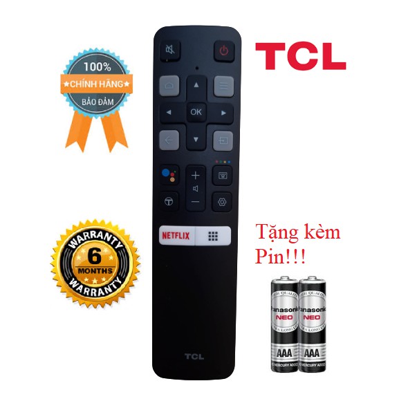 Điều khiển tivi TCL giọng nói- Hàng mới chính hãng 100% Tặng kèm Pin