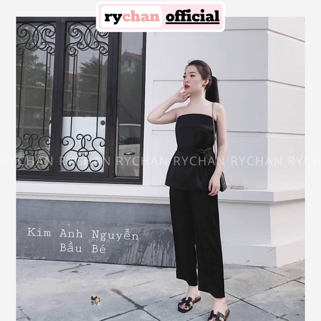SE724 - Set Áo Cúp Và Quần Culotes Nhiều Màu