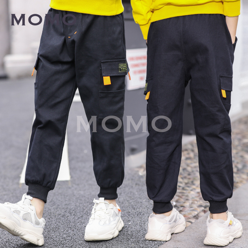 Quần Cotton Trơn Màu Xinh Xắn Dành Cho Bé Trai 3-14 Tuổi