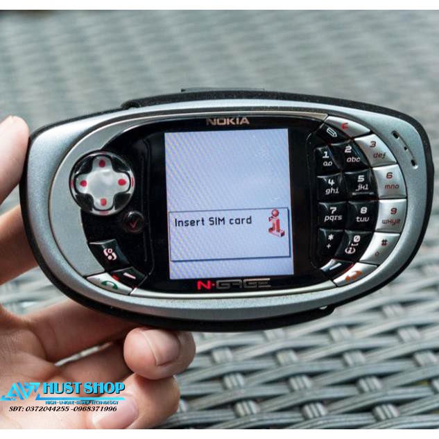 Điện Thoại Nokia N-gage Sản Xuất Tại Phần Lan Tặng Thẻ Nhớ MMC Cài Full Game Cổ Điển [Chính Hãng]