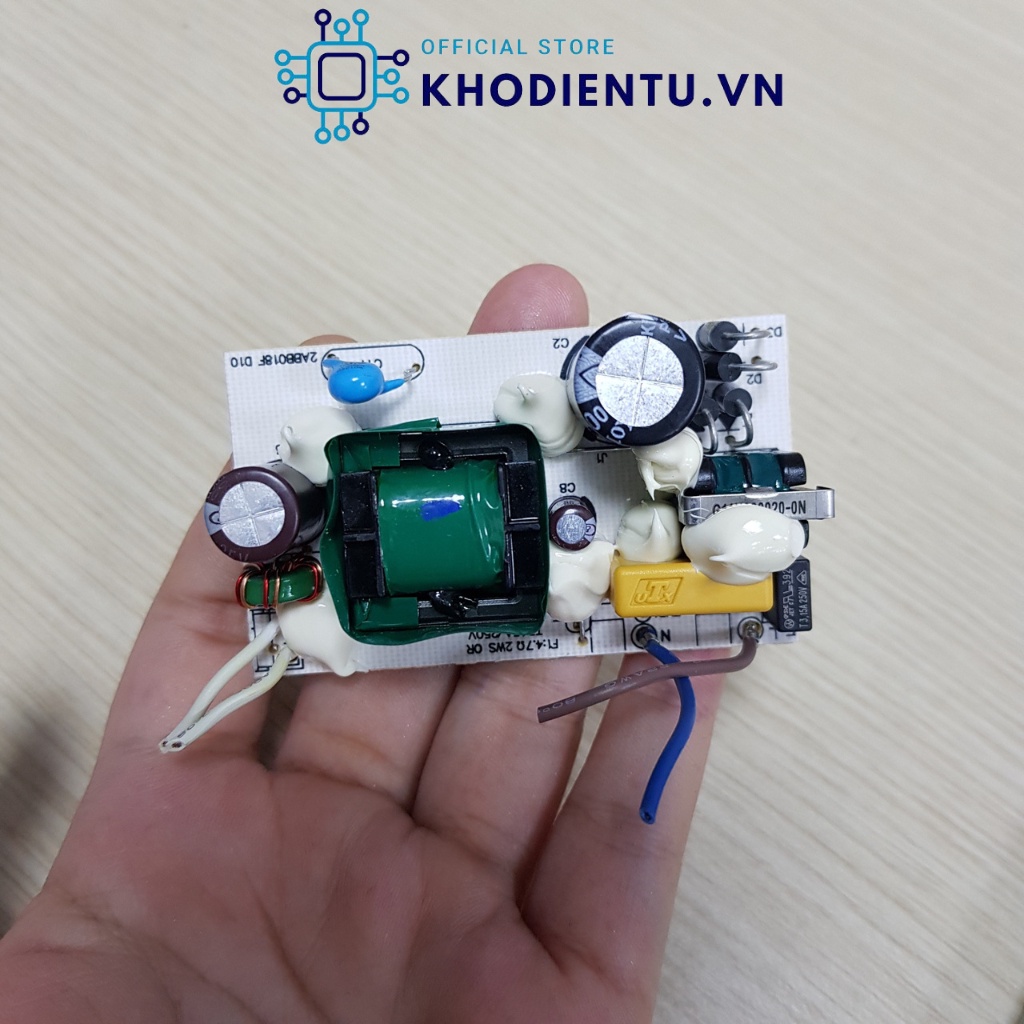 Nguồn không vỏ 12V1.5A hàng chính hãng chất lượng cao dùng cho wifi modem  - KhoDienTu