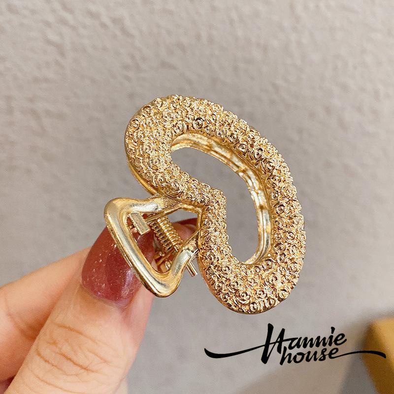 Kẹp tóc càng cua bằng kim loại chống trượt siêu bền thiết kế thời trang cho nữ