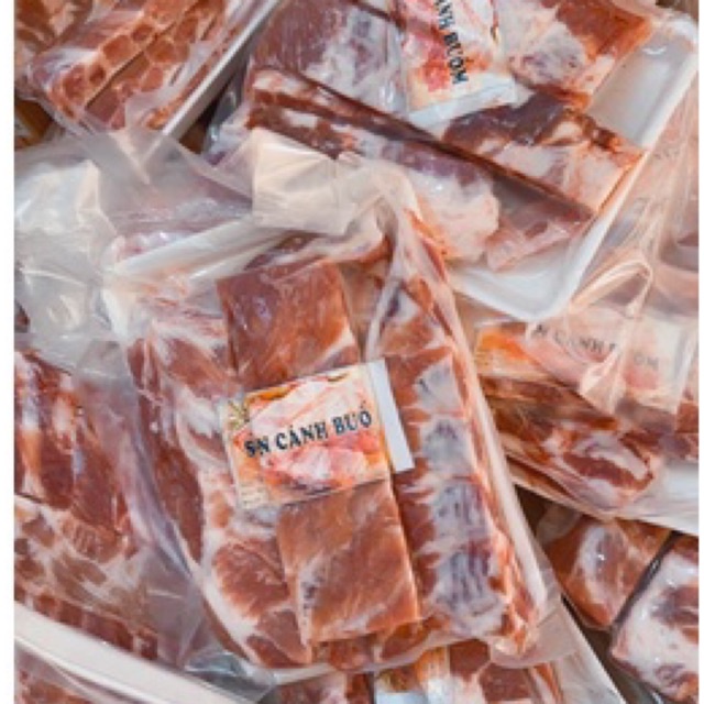 (DTFood-CHUYÊN SỈ) SƯỜN HEO CANADA (CẮT MIẾNG)  TUYỂN CHỌN RA KHAY 1KG SIÊU NGON | BigBuy360 - bigbuy360.vn