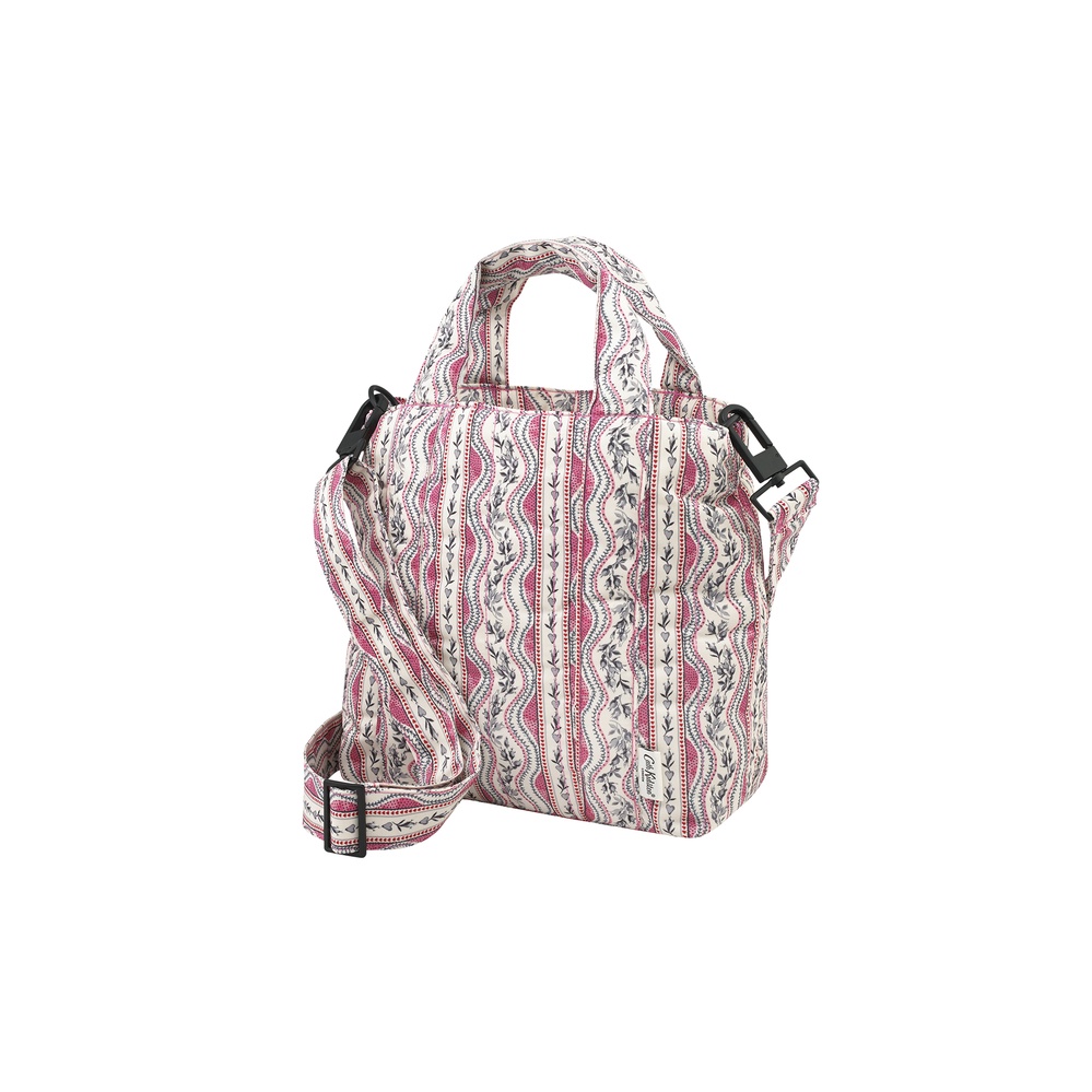Cath Kidston - Túi đeo chéo Recycled Rose Cross Body Bag Endless Love Small - 1020052 - Pink