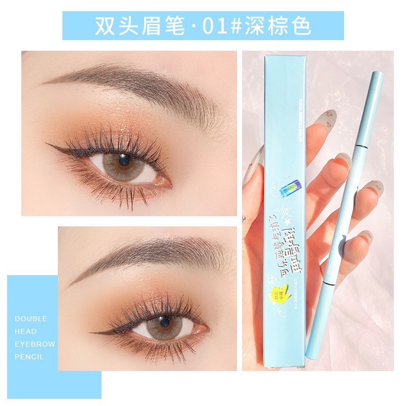 Chì Kẻ Mày Siêu Mảnh 1.5mm Slim Brow - Makeup Natural Eyebrow Pencil