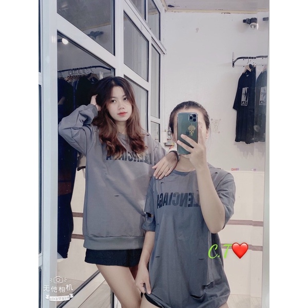 [ Hàng Chuẩn ] Áo Nỉ Sweater form rộng dài tay freesize 40kg_65kg siêu hot đẹp xuất sắc ( kèm ảnh thật) | BigBuy360 - bigbuy360.vn
