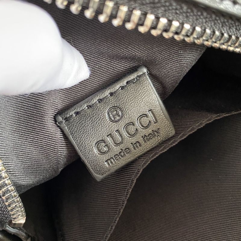 túi xách đeo chéo nam nữ kéo khóa họa tiết logo GG Gucci GC