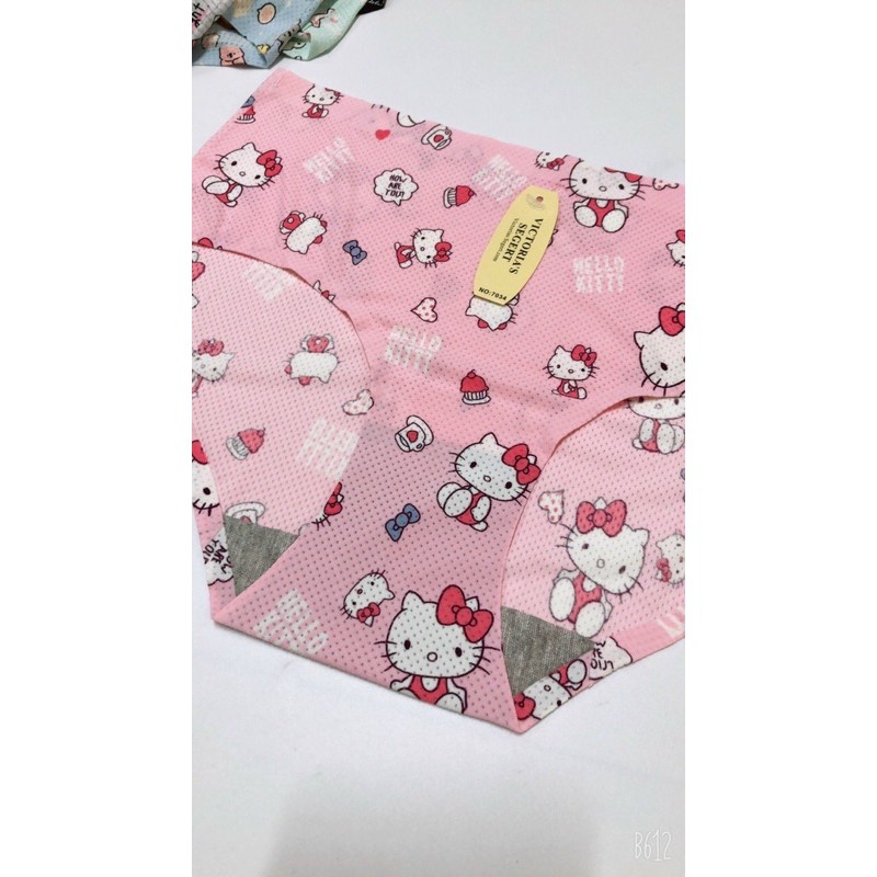 Combo 5 Quần Lót Nữ Su Đúc Thông Hơi In Hình Dễ Thương - QL7033