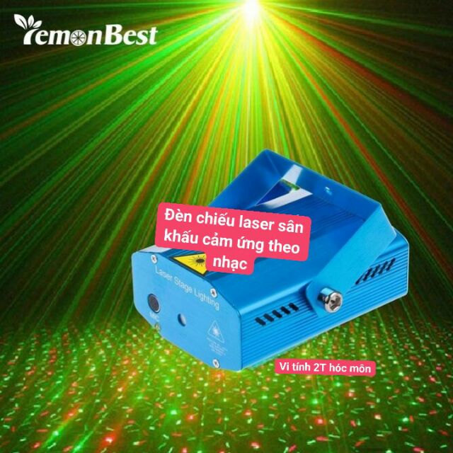 Đèn laser mini phòng karaoke sân khấu