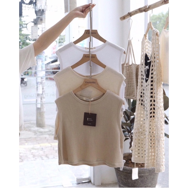 Áo thun crop mềm mịn