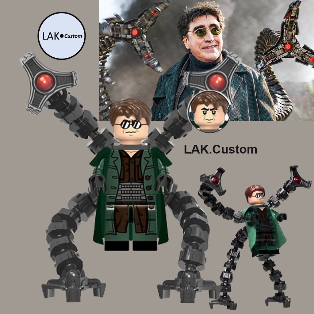 MINIFIGURES NGƯỜI NHỆN KHÔNG CÒN NHÀ - NO WAY HOME, DOCTOR OCTOPUS, KRAVEN THE HUNTER, GREEN GOBLIN