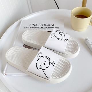 Dép bông xỏ ngón dễ thương cho nữ