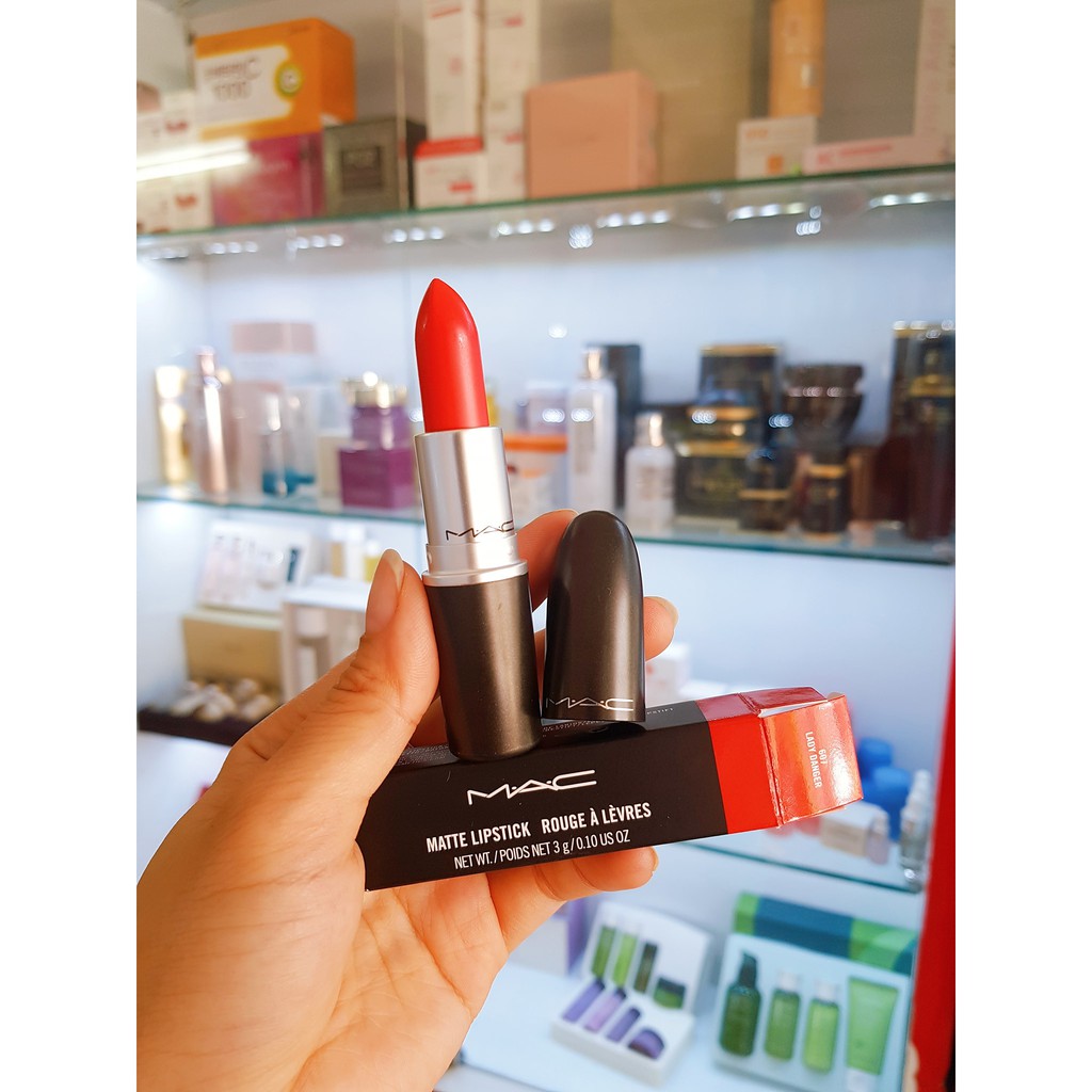 SON MAC LADY DANGER ĐỎ CAM