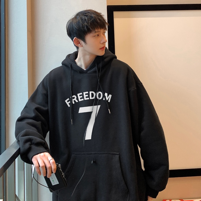 Ifnicefuture Áo hoodie Tay Dài In Họa Tiết Thời Trang Phong Cách Hàn Quốc Dành Cho Cặp Đôi