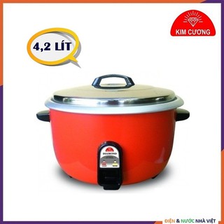 Nồi cơm điện tự động 4,2 lít kim cương kc-4,2l nắp rời