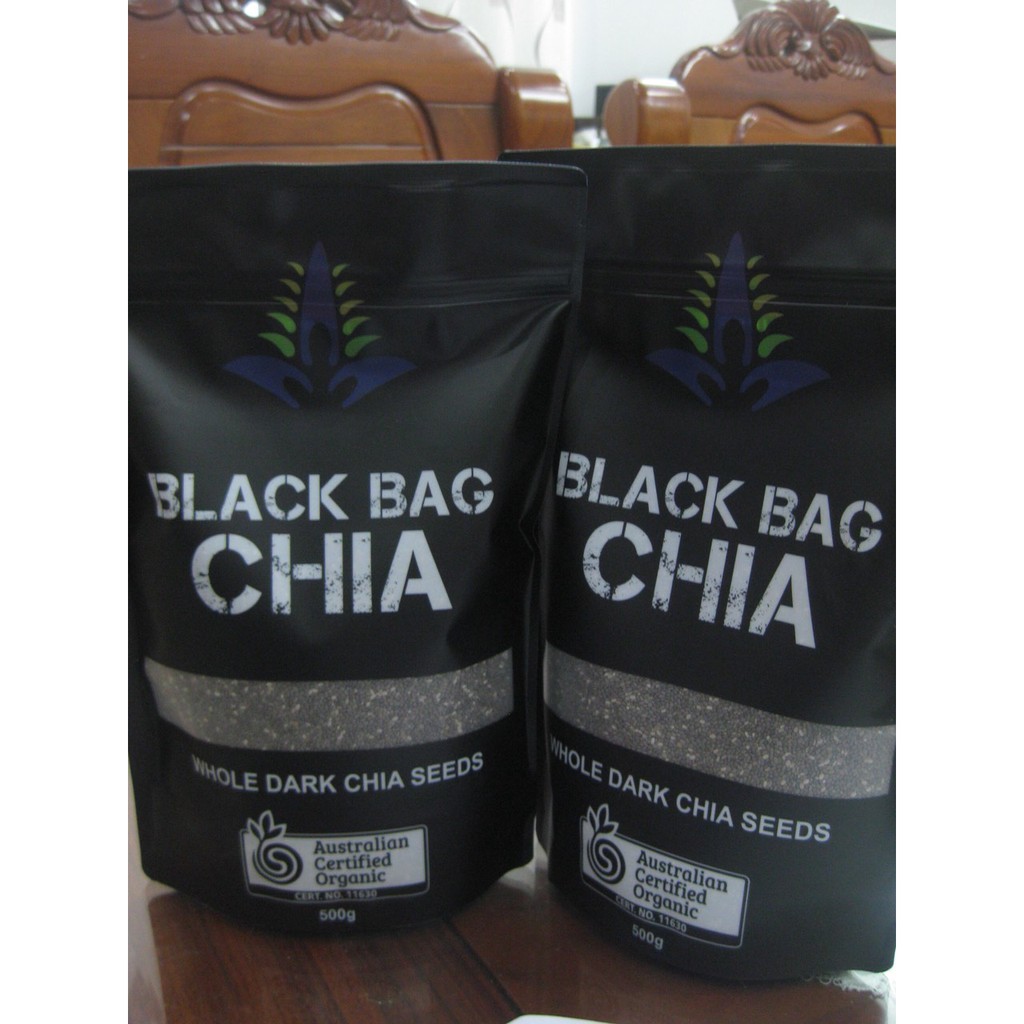 Hạt chia đen Black Bag Chia 500g