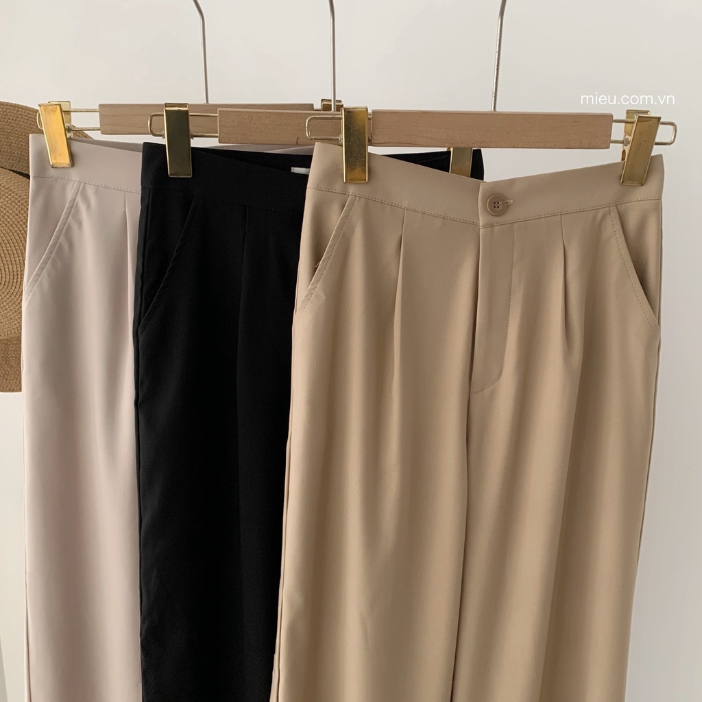 Quần Tây Form Suông Gigi Long Pants Miều Est.2013