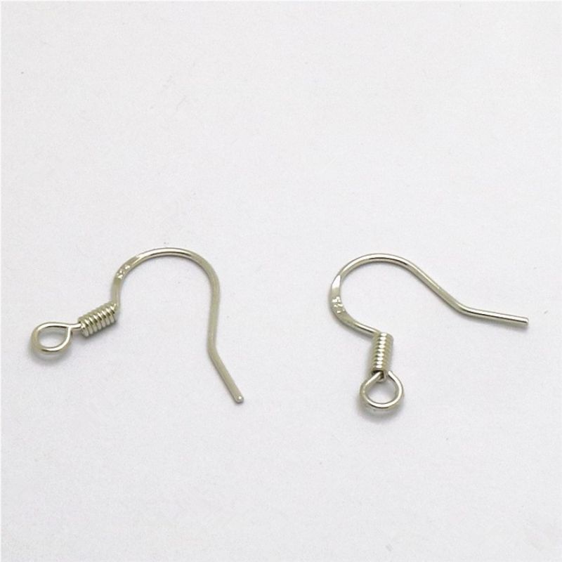 Charm móc câu làm móc bông tai bạc 925 vĩnh viễn bảo hành