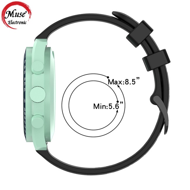 Dây Đeo Đồng Hồ Thông Minh Omega Bằng Sợi Carbon Mềm 20mm