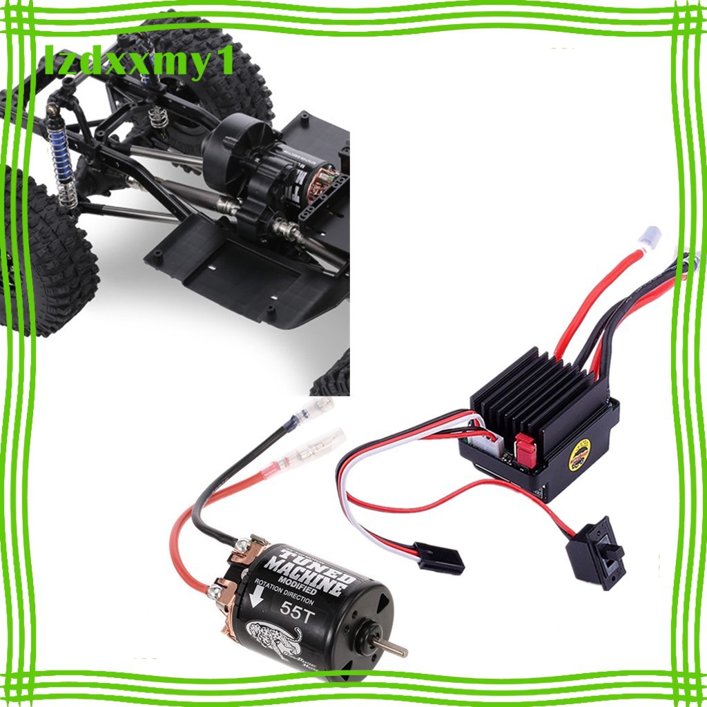 Kiddy 320A ESC Brushed 540 Brushed Motor for 1:10 Axial SCX10 RC4WD D90 RC Crawler