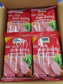 Xúc xích Ponnie dinh dưỡng