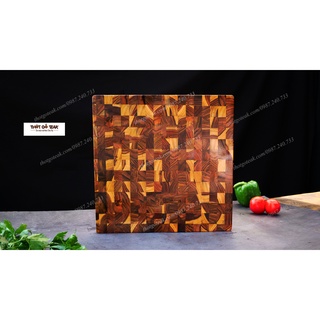 Thớt Gỗ Teak - VDC01 ( 30x30x2,5 )