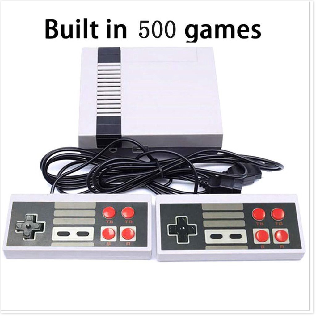 [SGD] Máy Chơi Trò Chơi - Máy Chơi Game Cổ Điển NES Classic 620 Trò, Tay Cầm 4 Nút 9640