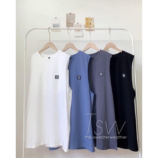 Váy Thun Tanktop Thêu Logo Không Lộ Siêu Hot (Ảnh thật)