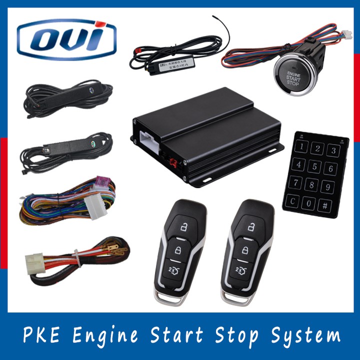 Bộ chìa khóa điều khiển từ xa START-STOP, thương hiệu cao cấp OVI dành cho hãng xe ô tô Ford - Nhập Khẩu Chính Hãng
