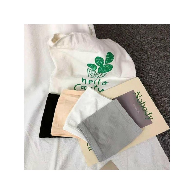 Áo bra ống không dây cotton trơn chất liệu thun co giãn tốt - bra23