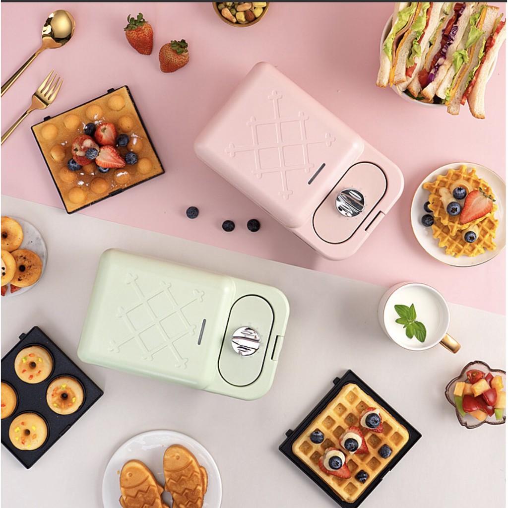 Máy Làm Bánh Đa Năng AFC - YG 1088  Nướng Bánh Mì Sandwich, Bánh cá, Waffle, Donut .... Vô Cùng Tiện Lợi Dễ Dàng