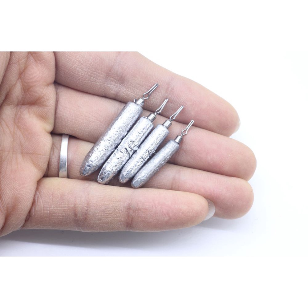 Set 5 Chì Câu Cá Xoay 3.5g 5g 7g 10g 360 Độ