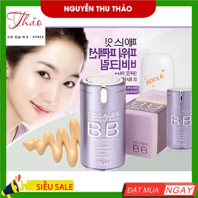 Phấn nền BB collagen Hàn Quốc