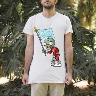 Áo thun in hình Zombie cầm cờ