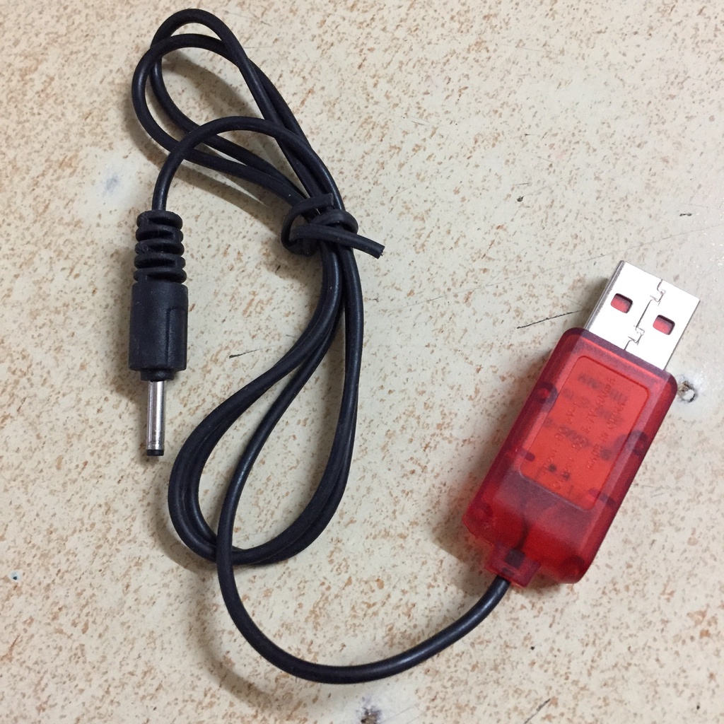 Dây sạc 3.7V chân tròn cho máy bay điều khiển
