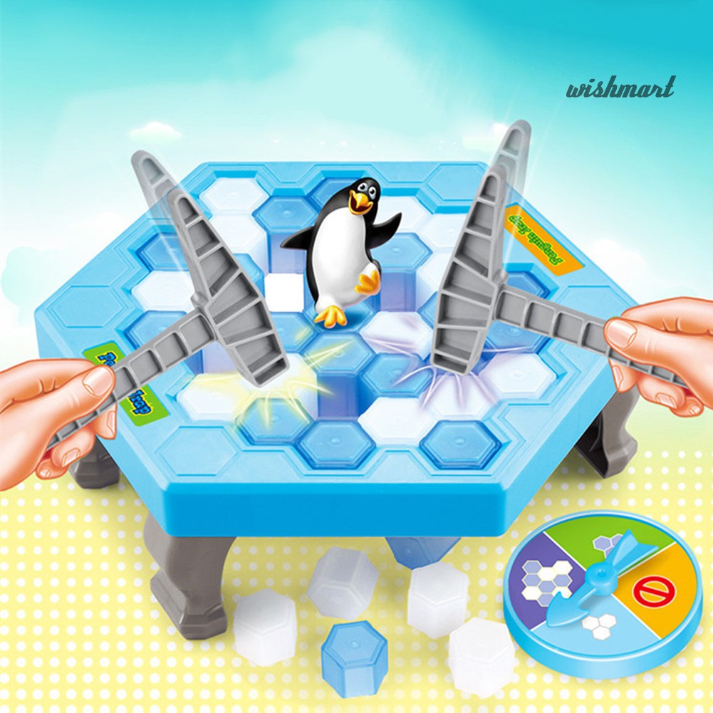 [Wish] Save Penguin Ice Block Breaker Trap Toys Funny Parent Children Kids Table Game