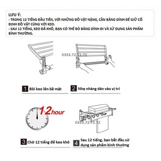 Keo Gắn Đa Năng, Gắn Kệ Inox, Hợp Kim, Sắt, Thép Gắn Với Tường  Loại Chịu Nước, Không Cần Khoan Tường Nữa