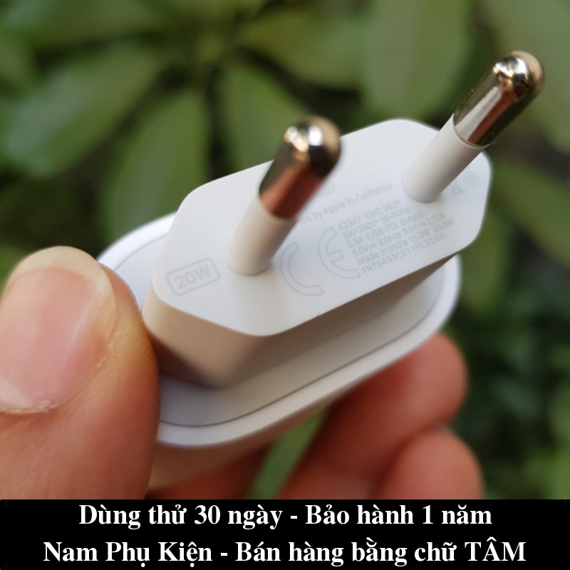 Sạc Nhanh Iphone 20W Chuẩn Hãng