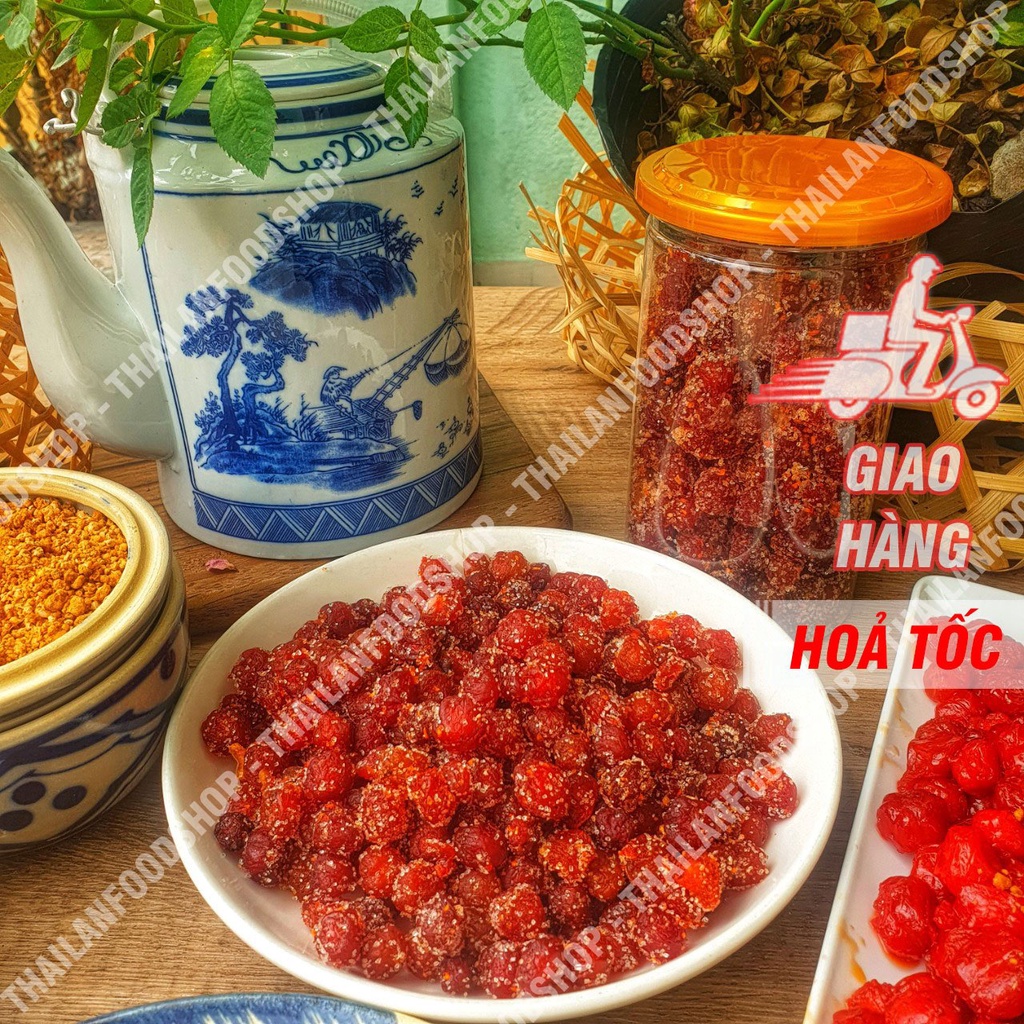 Chùm Ruột Sấy Chanh Muối Lon 500gr