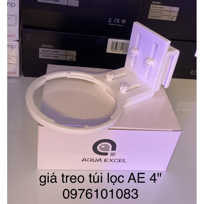 Giá treo túi lọc AquaExcel loại túi 4,33"