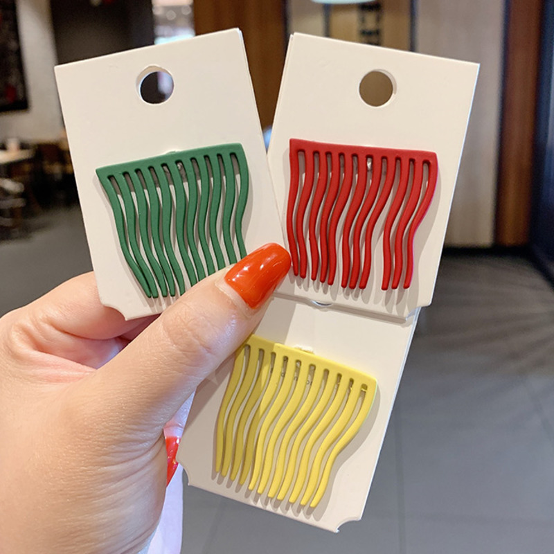 Kẹp Tóc Kim Loại Phong Cách Hàn Quốc Cho Nữ