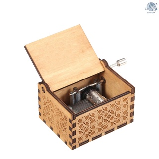 Hộp Nhạc Bằng Gỗ Phong Cách Vintage