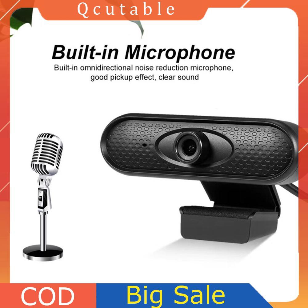 Webcam Hd 480p 720p 1080p Kèm Mic Cho Máy Tính