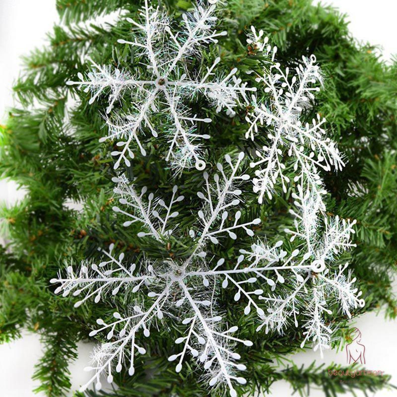 Combo 3 Bông Tuyết Trắng Trang Trí Cây Thông Noel