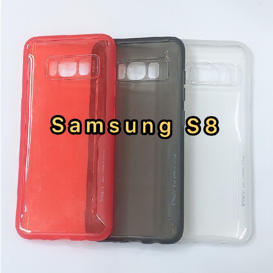Ipaky Ốp Lưng Trong Suốt Cho Samsung S8