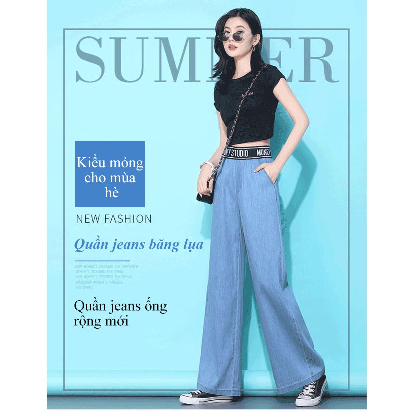 Quần Dài Lưng Cao Ống Rộng Phong Cách Hàn Quốc Cho Nữ | BigBuy360 - bigbuy360.vn